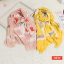 Gentle Contrast Color Spring and Autumn Scarf