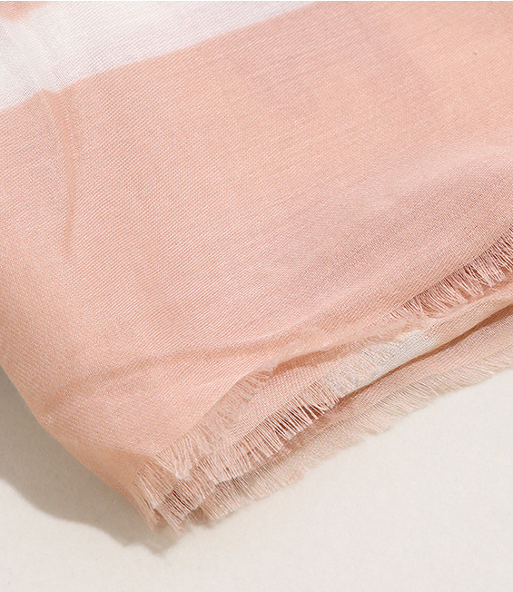 Gentle Contrast Color Spring and Autumn Scarf