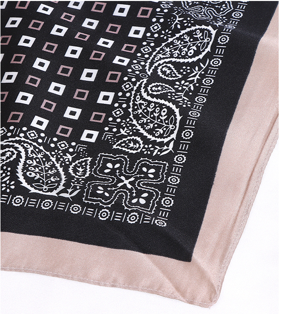 Elegant Checks Pattern Square Scarves