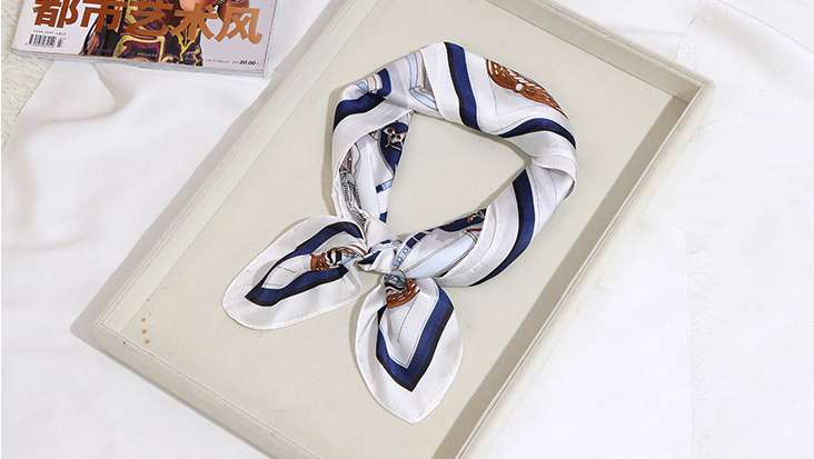 Stylish Nautical Element Square Scarves