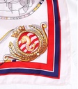 Stylish Nautical Element Square Scarves