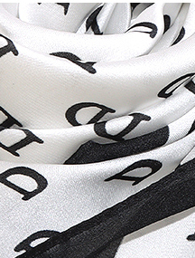 Stylish Letter Square Scarves