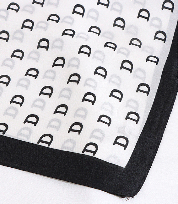 Stylish Letter Square Scarves