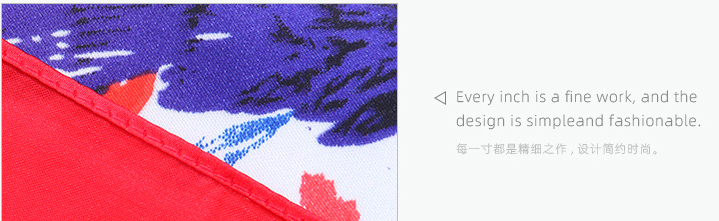 Bright Flowers Pattern Square Scarves(Red)