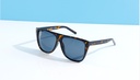 Simple All-match Sunglasses for Ladies(Yellowish-brown)