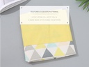 Geometric Triangle Pattern Apron (Yellow)