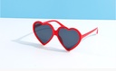 Unique Heart-shape Sunglasses for Ladies(Red)