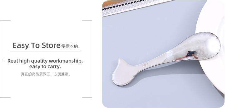 Duck Mini Spoon(Silver)