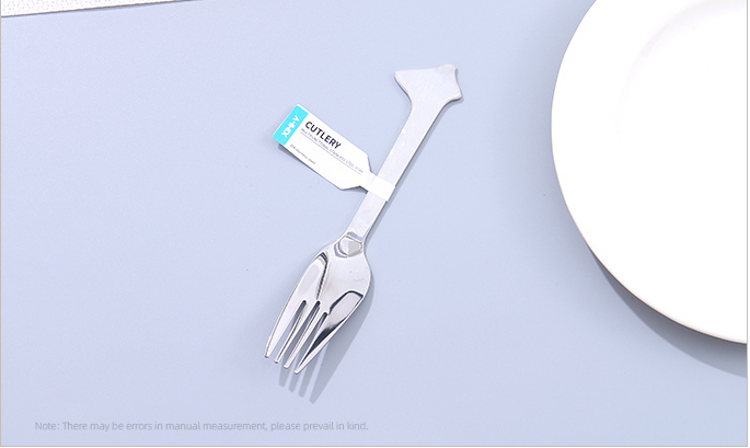 Giraffe Mini Fork(Silver)