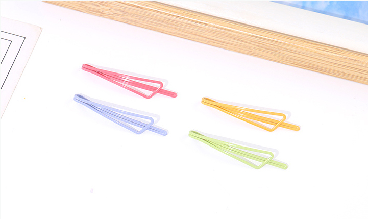 Simple Triangle Hair Pin 4PCS