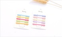 Simple Flat Hair Pin 10PCS