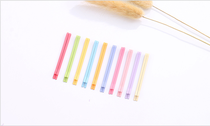 Simple Flat Hair Pin 10PCS