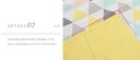 Geometric Triangle Pattern Apron (Yellow)