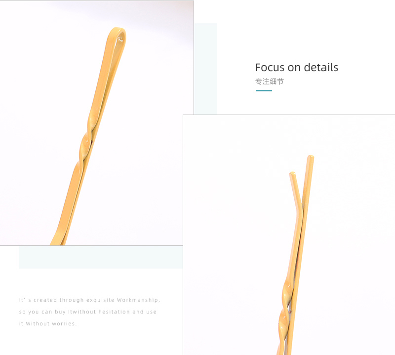 Simple Twist Hair Pin 10PCS