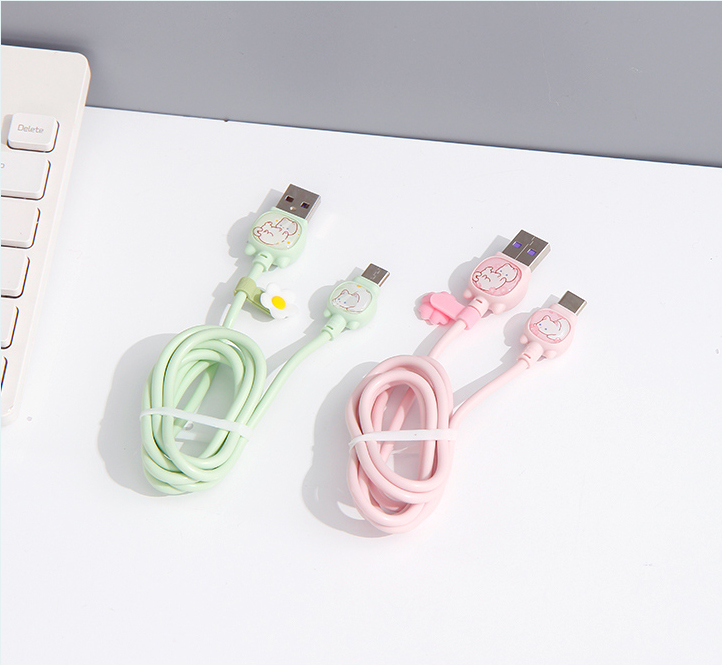 Kitty Shaped MICRO Data Cable-21NF0404