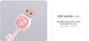 Kitty Shaped MICRO Data Cable-21NF0404