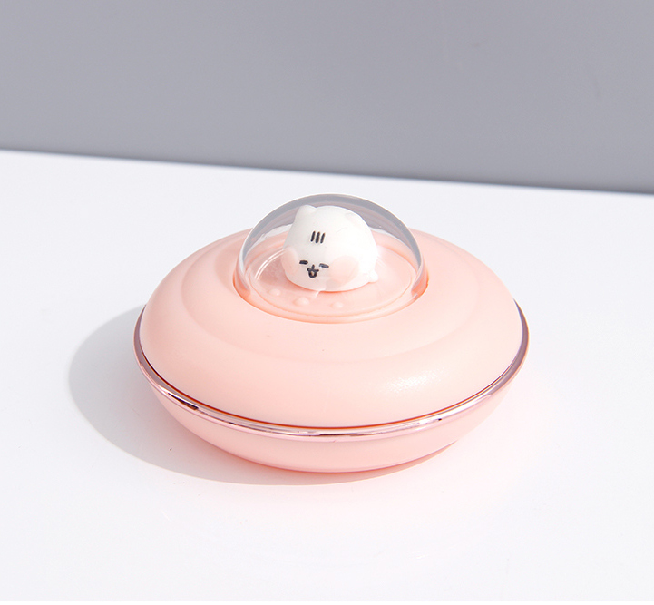 ICARER FAMILY UFO Shaped MICRO&TYPE-C 2-in-1 Data Cable(Pink)-AK104A1