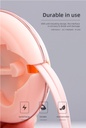 ICARER FAMILY UFO Shaped MICRO&TYPE-C 2-in-1 Data Cable(Pink)-AK104A1