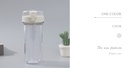 Candy Collection Water Bottle 430ml/14.5fl.oz. (White)