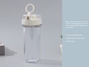 Candy Collection Water Bottle 430ml/14.5fl.oz. (White)