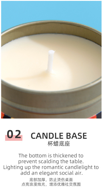 SC0006 Fruit Golden Can Candle 70g/2.4oz.