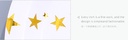 Golden Star Round Paper Plate(9 Inches)(10 Count)