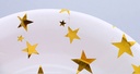 Golden Star Round Paper Plate(9 Inches)(10 Count)