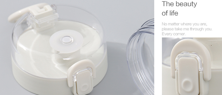 Candy Collection Water Bottle 430ml/14.5fl.oz. (White)