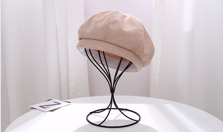 Simple Corduroy Beret