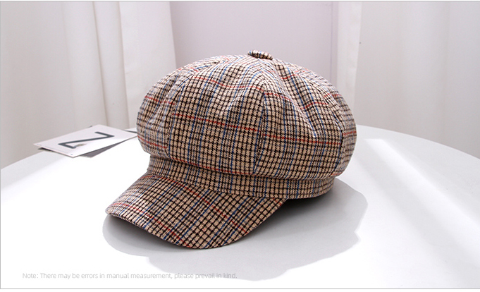 All-match Checks Beret