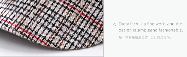 All-match Checks Beret