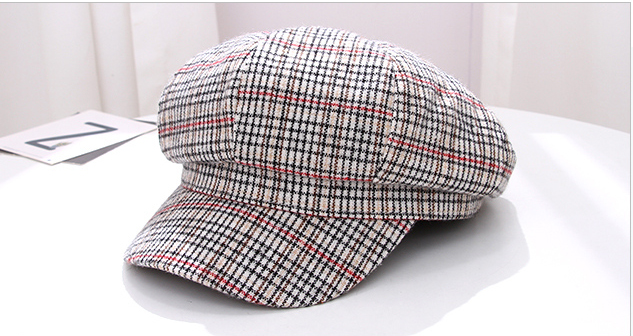 All-match Checks Beret