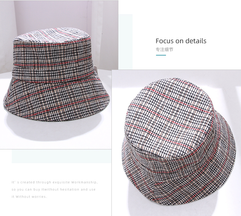 All-match Checks A/W Bucket Hat