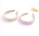 Sweet Cherry Checks Sponge Hair Band