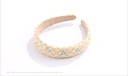 Sweet Cherry Checks Sponge Hair Band
