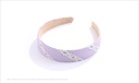Sweet Printing Checks Wide Hair Band