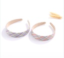 Sweet Dazzling Checks Hair Band