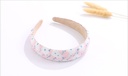 Sweet Printing Lace Sponge Hair Band