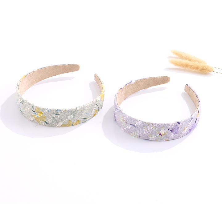 Elegant Printing Lace Sponge Hair Band