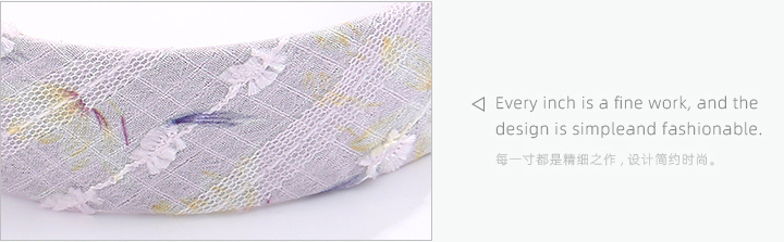 Elegant Printing Lace Sponge Hair Band