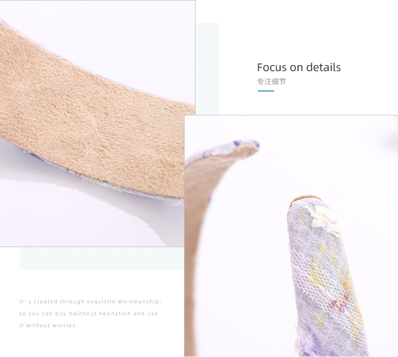 Elegant Printing Lace Sponge Hair Band