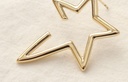 Simple Metal Star Earrings