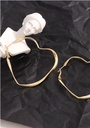 Metal Heart-shape Earrings