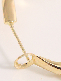 Metal Heart-shape Earrings