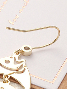 Stylish Fishbone Shaped Earrings