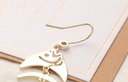 Stylish Fishbone Shaped Earrings