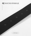 Unique Wide Belt for Ladies(Black)