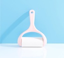 Handheld Arc-shaped Lint Roller(Pink) 50PCS/Roll