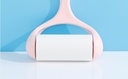 Handheld Arc-shaped Lint Roller(Pink) 50PCS/Roll