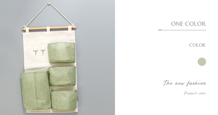 Large Capacity 4 Pockets Over the Door Hanging Organizer